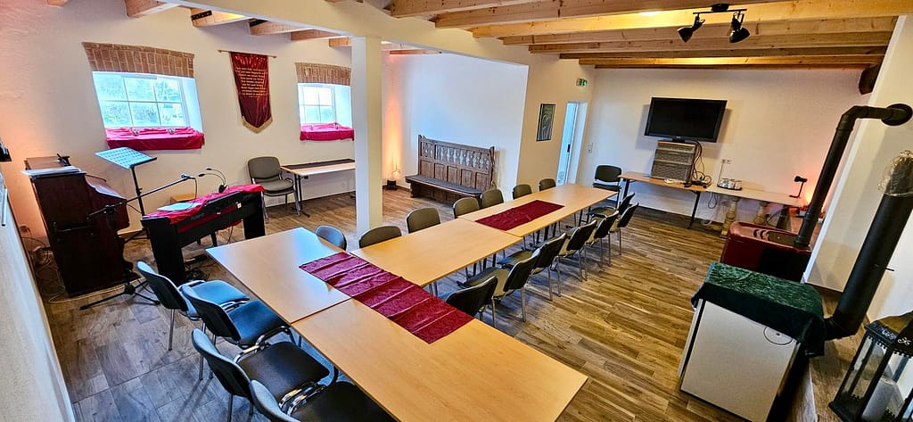 Seminarraum Benutzung nach Absprache Work & Sleep Ferienhof Akkens