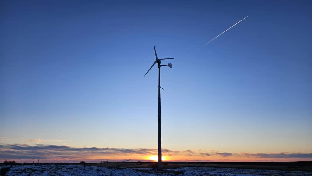 Energieerzeugung Ferienhof Akkens Windkraft Kleinwindkraftanlage