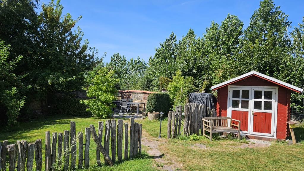Ferienhof Akkens, Terrassen und Gärten