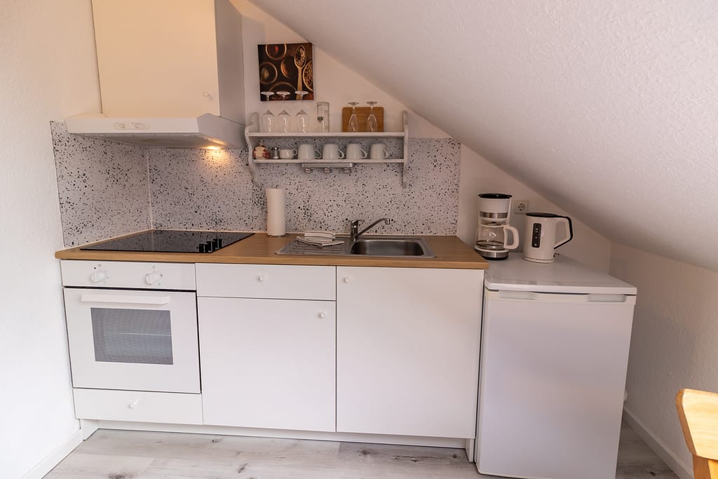 Küche Ferienwohnung Zum Siel