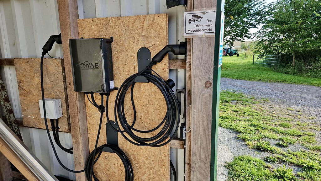 OpenWB SE DUO; 2 x 11 KW, Type 2 Ladekabel 9m